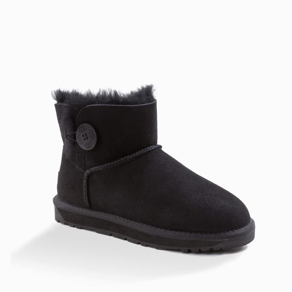 'NEW GENERATION' LADIES CLASSIC MINI BUTTON BOOTS - Image 3