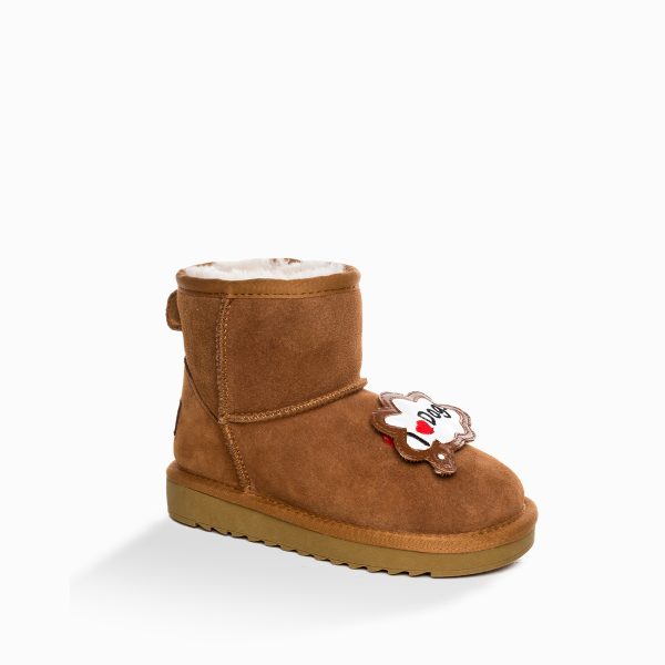 KIDS I LOVE DOG MINI BOOTS