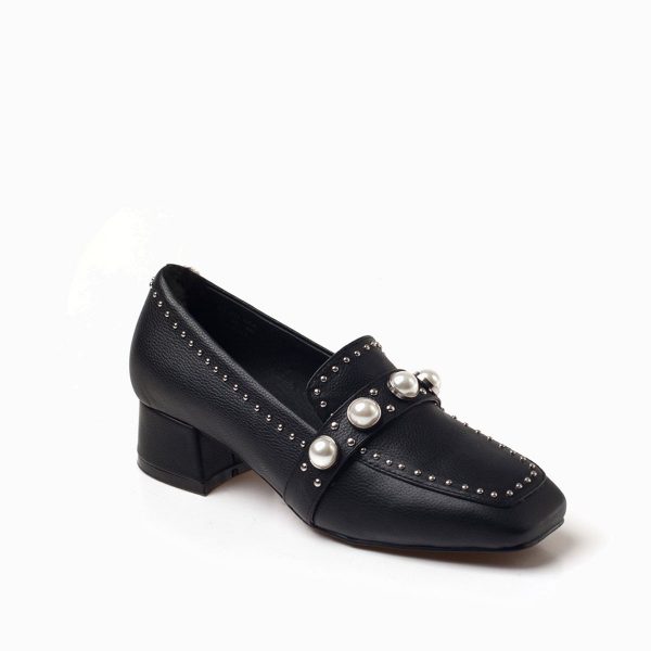 PEARL LEATHER PUMPS - Image 2