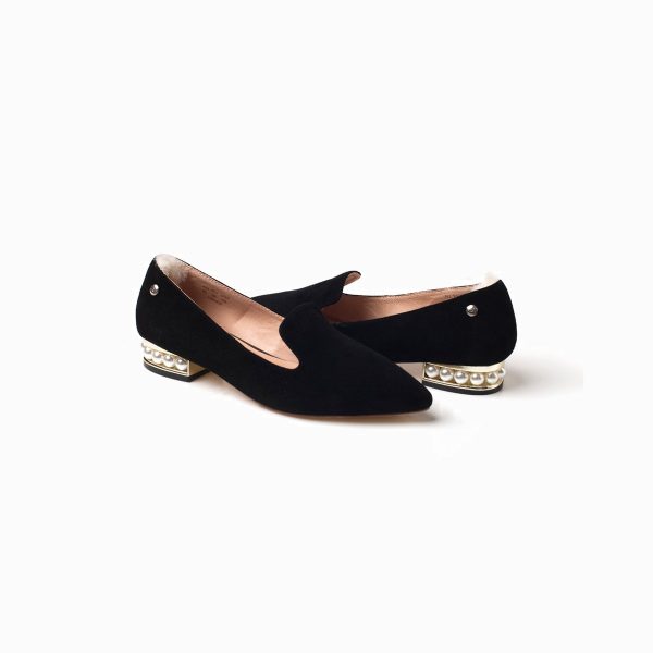 GABIE PEARL SUEDE SLIPPER - Image 8