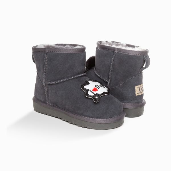 KIDS I LOVE DOG MINI BOOTS - Image 13