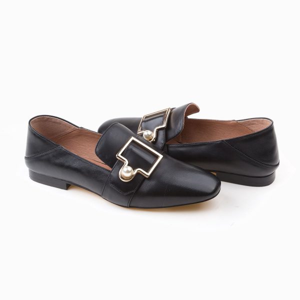 ELLE CALF LEATHER SLIPPER - Image 10