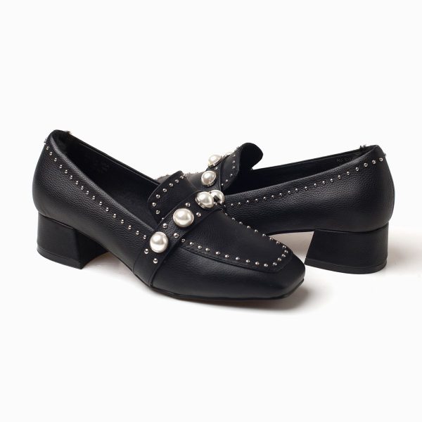 PEARL LEATHER PUMPS - Image 9