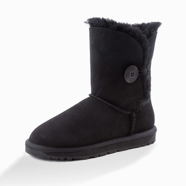 'NEW GENERATION' LADIES 3/4 CLASSIC SHORT BUTTON BOOTS - Image 12