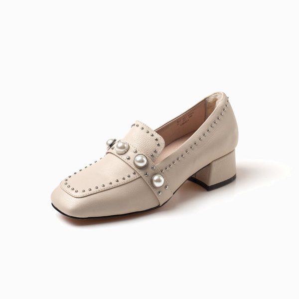 PEARL LEATHER PUMPS - Image 6