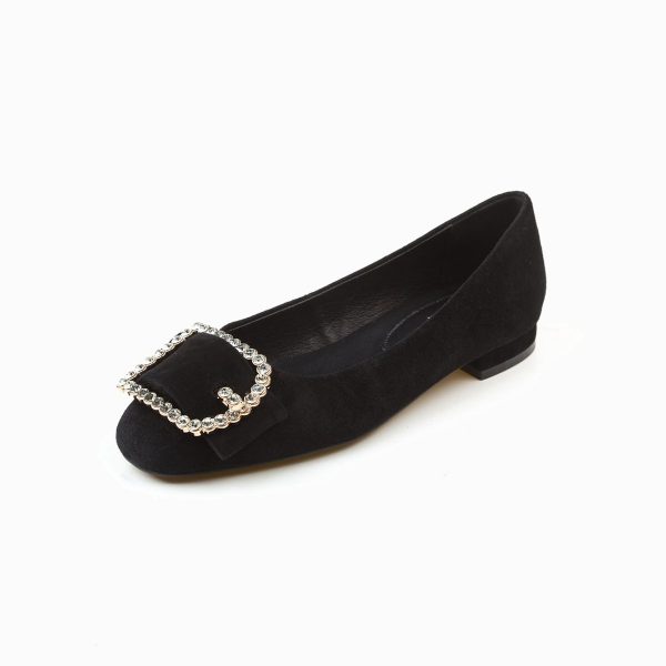 SASHA SUEDE FLATS - Image 12