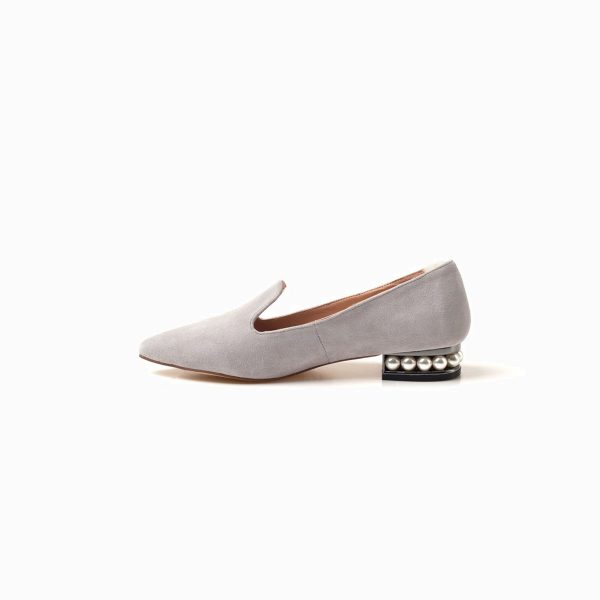 GABIE PEARL SUEDE SLIPPER - Image 3