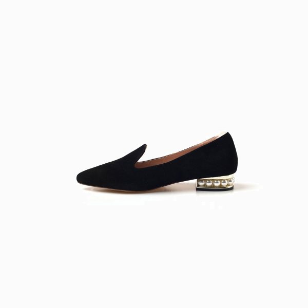 GABIE PEARL SUEDE SLIPPER - Image 4