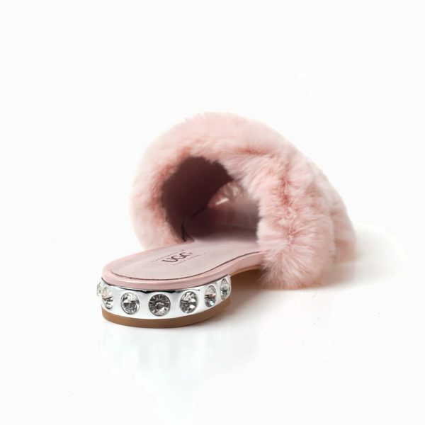 PAIGE FUR BUCKLE SLIP - Image 3