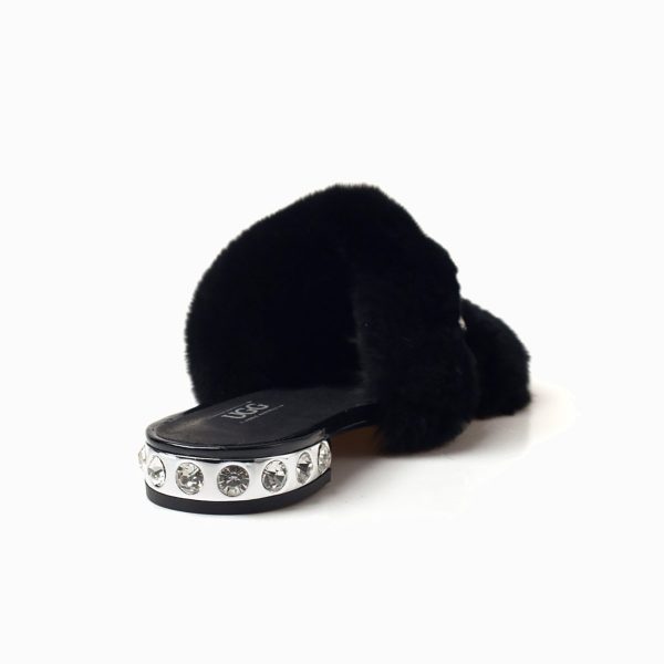 PAIGE FUR BUCKLE SLIP - Image 8