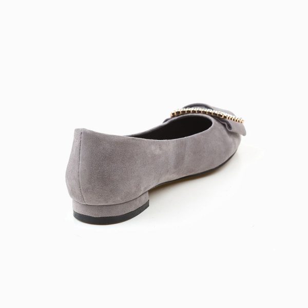 SASHA SUEDE FLATS - Image 3