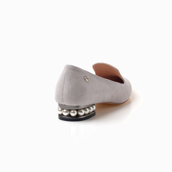 GABIE PEARL SUEDE SLIPPER - Image 5