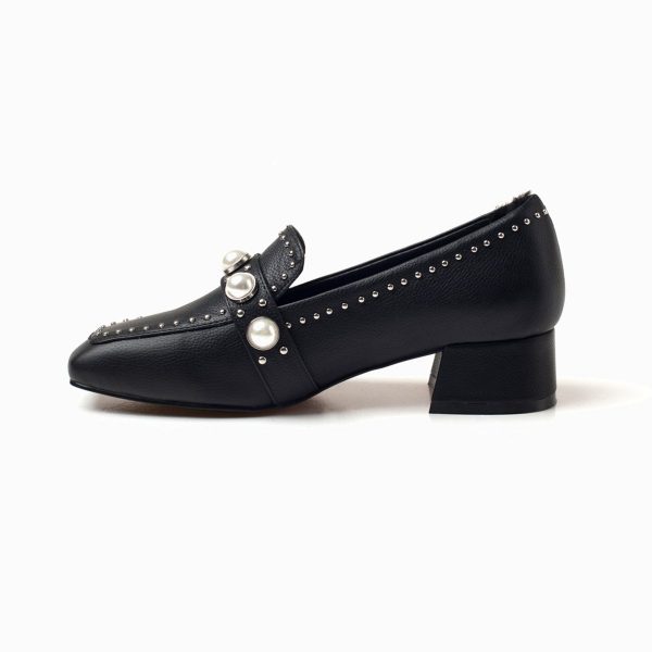 PEARL LEATHER PUMPS - Image 8