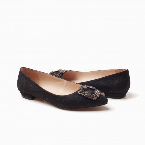 CRYSTAL BUCKLE FLATS - Image 7