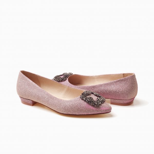 CRYSTAL BUCKLE FLATS - Image 3